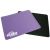 2x Mouse Mats / Pads Quality Plain thin Fabric - Purple and Black