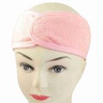 Spa Bath Shower Make Up Wash Face Cosmetic Headband Hair Band Pink