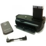 Battery Grip For CANON 1100D Rebel T3 with Infra-Red Remote control and 1000D Connector