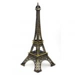 Metal Miniature Paris Eiffel Tower Statue Model Ornament 12.6 High