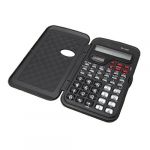 Scientific students child electronic calculator with clock