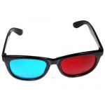 Red blue cyan plastic framed 3d glasses 3 d dimensional buyincoins