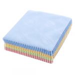  10x microfibre cleaning cloth for spectacles / sunglasses, camera lenses / cd's, dvd's, pda's, computer screens / iphones, ipads screens --- 14cm x 14cm