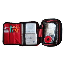  11Pcs Portable First Aid Kit Set For Outdoor Travel Sports, Emergency Survival, Indoor Or Car Treatment Pack Bag