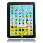  Newest English Computer Learning Education Machine Tablet Pad Kids Toy Gift Blue