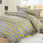 Pear Pattern Duvet Quilt Cover Pillowcase Bedding Set Super King Size