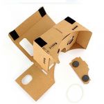 DIY Cardboard Quality 3D VR Virtual Realiy Glasses