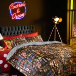 Vegas printed Bed set by #Bedding - Duvet Cover & Pillow case set (Double)