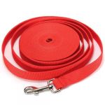 Water & Wood Red 20FT Long Dog Puppy Pet Puppy Training Obedience Lead Leash