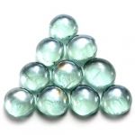 Water & Wood 10pcs Gorgeous Fish Tank Aquarium Decor Landscaping 16mm Glass Marbles Beads Balls
