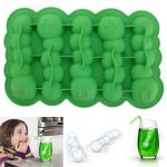 Water & Wood Caterpillar Chocolate Mold Mould Maker Cake Ice Tray Jelly Party Freeze Silicone