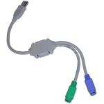 Aptii USB 1.1 TO TWIN PS2 ADAPTOR CABLE 0.2m KEYBOARD / MOUSE