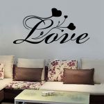 Wall sticker love lover room decoration decal vinyl