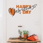 Wall sticker valentine's day lover room decoration decal vinyl