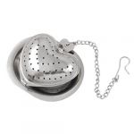  Stainless Steel Heart Shaped Tea Infuser Strainer Mesh Ball