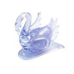 3D Crystal Puzzle White Swan Jigsaw Puzzle IQ Toy Model Decoration
