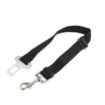 Dog Seat Belt lead restraint harness Black