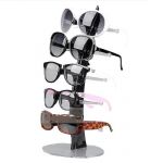 Black 5 Pair of Eyeglasses Sunglasses Glasses Sale Show Display Stand Holder (Include a Cycling Reflective Band as gift)