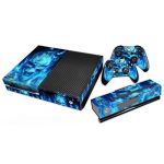 Angry Skull Skin Cover Sticker Decal For Xbox ONE Console+Controller #45