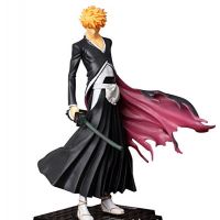 Japanese Anime Bleach Kurosaki Ichigo PVC Figure GK å lock Zangetsu