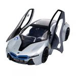 Sliver BMW i8 Concept Sport Car Alloy Model 1:32 Scale Diecast Car Toys Gift