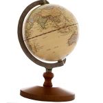 Vintage Reference World Globe Home Work Decor Wedding Educational Gift 14cm