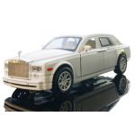 NEW 1:32White Rolls-Royce Phantom Diecast Car Model Collection Sound&Light Pull Back