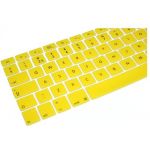 UK Yellow Keyboard Silicone Skin Cover for Apple Macbook Air (13