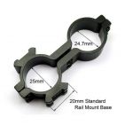 1 ring weaver picatinny 20mm rail barrel mount for scope sight Flashlight Torch