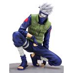 Naruto Shippuden Hatake Kakashi With Ninken Pakkun 20cm/7.87 PVC Action Figure (Include a Cycling Reflective Band as gift)