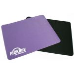 2x Mouse Mats / Pads Quality Plain thin Fabric - Purple and Black