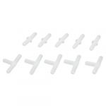 Aquarium Airline Air Tube Tubing Connectors Filters, 10 Pieces
