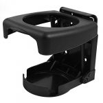Black Plastic Folding Car Truck Drink Cup Can Bottle Holder Stand