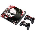 Game Tool Skin Sticker Decal For PS3 Slim Console + 2 Controller Decal #716