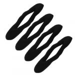 4 Pcs Foam Sponge Bun Hair Twist Clip Hairstyle Maker Former