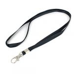 2 Pcs 13.8 Long Black Nylon String Cord Keys Lanyard for Students
