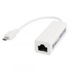 Micro USB 5 Pin 10/100 Mbps RJ45 LAN Ethernet Adapter for Tablet PC