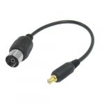 TV Female to MCX Male Cable Connector Adaptor for DVB-T Antenna
