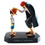 Anime One Piece Luffy Shown Signs RED-HAIRED SHANKS 17cm Recollect Figure