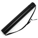 Black Plastic Drawing Picture Storage Tube Poster Scroll Holder