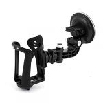 Car Windshield Flexible Suction Cup Mount Black Holder for Cup Bottles