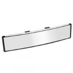 Universal 300mm Wide Convex Curve Interior Clip On Rear View Mirror