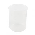 Clear White Plastic 50mL Measuring Cup Beaker for Flour Sugar Liquid