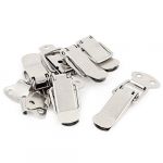Case Box Chest Trunk Metal Spring Loaded Toggle Latch Catch Set 6 Pcs