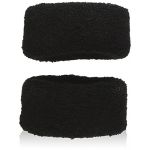 Elastic Ponytail Holder Hair Tie Band 2.4-Inch, Black - 2-Piece Elastic Ponytail Holder Hair Tie Band 2.4-Inch, Black - 2-Piece
