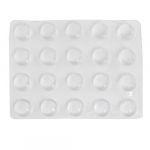 Soft Plastic Dash Mat Sticky Cushion Glass Antislip Pad Set 20 Pcs