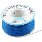 Breadboard P/N B-30-1000 Tin Plated Copper Wire Wrapping 30AWG Cable 305M Blue