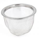 Stainless Steel Wire Mesh Tea Leaves Spice Strainer Basket 63mm