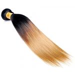 NEW 6A Peruvian Virgin Human Hair Ombre 2-Tone Straight Hair Extention 100g/Bundle 12'