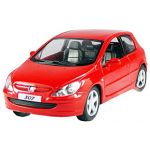 Toy Gift 1:32 Peugeot 307 XSI hatchback version Diecast car model collection Red
